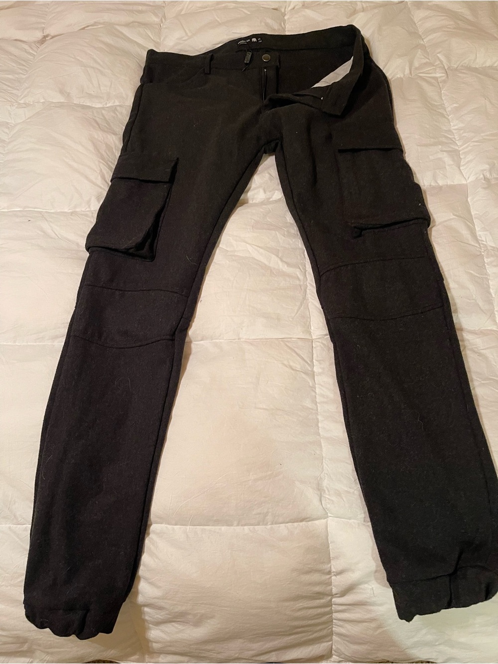 American Stitch XL Charcoal Gray Wool Cargo Pants – NWT – Never Worn